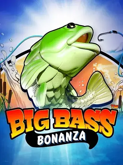 Big Bass Bonanza — обложка с зелёным окунем на крючке