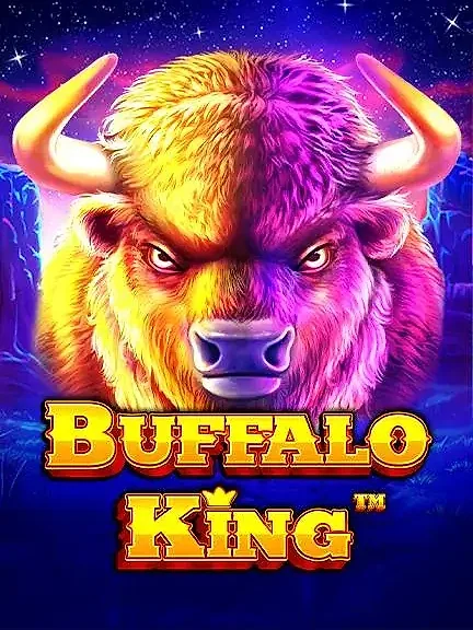 Buffalo King — обложка с головой бизона на звёздном фоне
