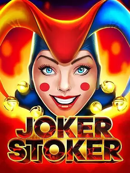 Joker Stoker — обложка с джокером в красно-синем колпаке с бубенцами