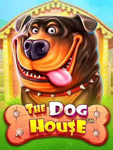The Dog House — обложка с рыжим псом над вывеской в форме кости